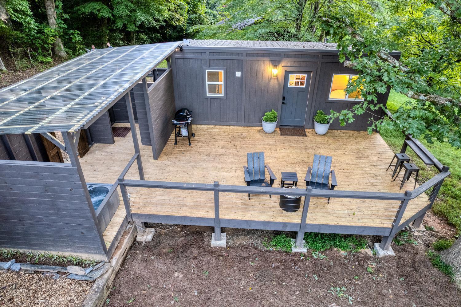 Couples Retreat: King Bed:Hot Tub:Firepit & More Blue Ridge Εξωτερικό φωτογραφία
